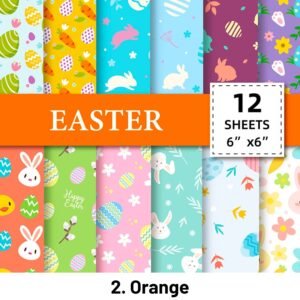 Easter Garden Digital Pattern Papers Set Easter Garden Digital Pattern Papers Set7 2000