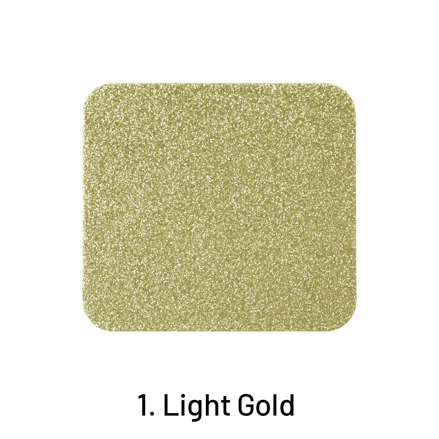 Glitter Paper Holographic Paper DIY Handmaking Specialty Paper1. Light Gold 2000