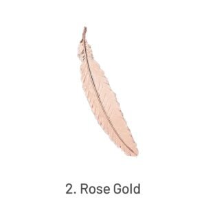 Refreshing Leaves Plant Sticky Note Pad2. Rose Gold 2000