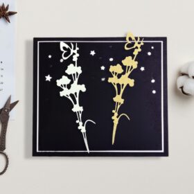 Sumflying Bouquet with Butterfly Cutting Dies Scrapbooking Die-Cuts