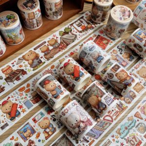 A Bear Series Cartoon Washi Tape Set