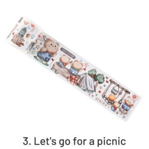 a bear series cartoon washi tape set sku 3