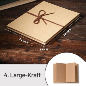 accordion style foldable 3d journal sku 4