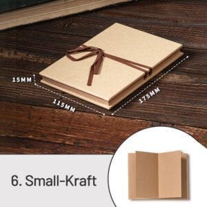 accordion style foldable 3d journal sku 6