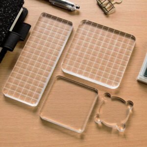 acrylic hand rubber stamp handle 4
