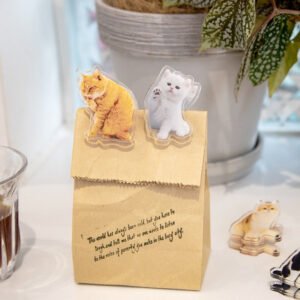 Adorable Cat Acrylic Clips adorable cat acrylic clips b2