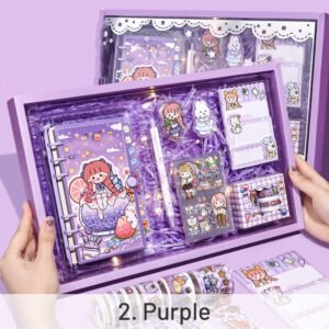 adorable girl s transparent gift box set sku 2
