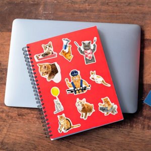 adorable pet collection realistic cat expression stickers b