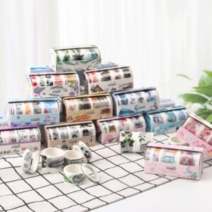 Aesthetical Chinese Ancient Scenery Boxed Washi Tape Set