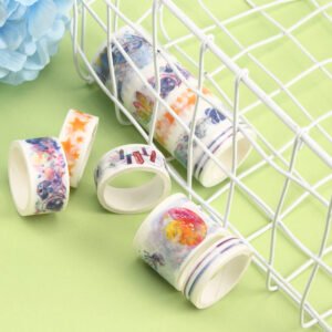 aesthetical chinese ancient scenery boxed washi tape set b