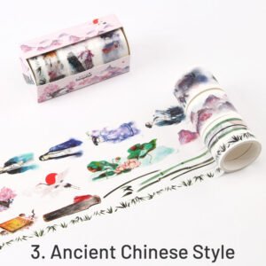 aesthetical chinese ancient scenery boxed washi tape set sku 3