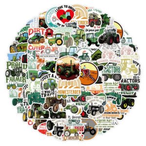 Agricultural Tractor Vinyl Sticker