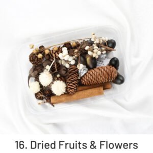 air dried real flower boxed preserved floral material pack sku 16