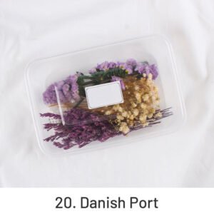 air dried real flower boxed preserved floral material pack sku 20
