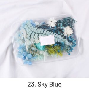 air dried real flower boxed preserved floral material pack sku 23