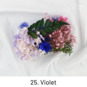 air dried real flower boxed preserved floral material pack sku 25