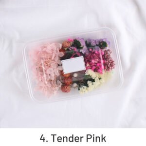 air dried real flower boxed preserved floral material pack sku 4