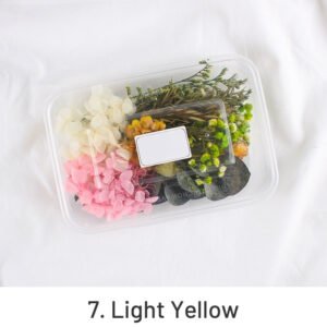 air dried real flower boxed preserved floral material pack sku 7