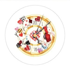 alice in wonderland rabbit full roll pet tape sticker 4