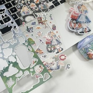 alice rabbit stickers 11