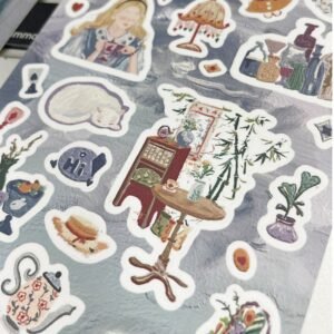 alice rabbit stickers 5