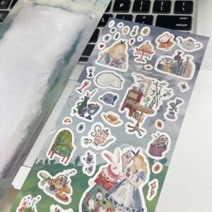 alice rabbit stickers 9