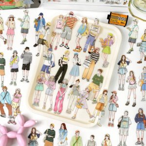 all i see is you korean style character sticker pack b1