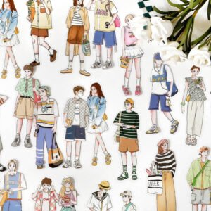 all i see is you korean style character sticker pack b2