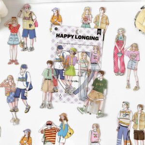 all i see is you korean style character sticker pack b5