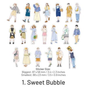 all i see is you korean style character sticker pack sku 1