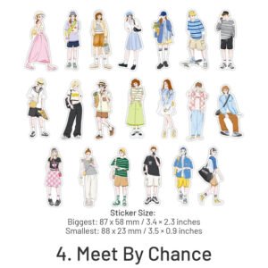 all i see is you korean style character sticker pack sku 4