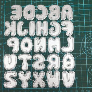 Alphabet Carbon Steel Crafting Dies