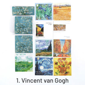 An Art Museum Artistic Vintage Scrapbook Paper Pad Package View -