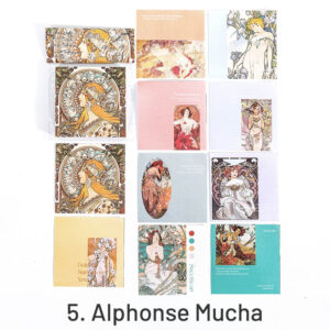 An Art Museum Artistic Vintage Scrapbook Paper Pad Close Up -