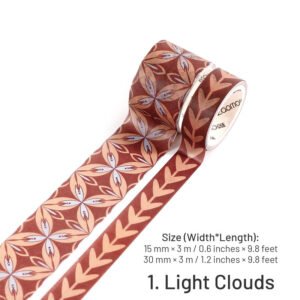 anecdote twilight series vintage tile washi tape sku 1