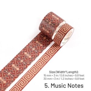 anecdote twilight series vintage tile washi tape sku 5
