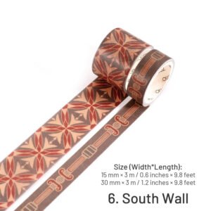 anecdote twilight series vintage tile washi tape sku 6