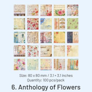anna s dream retro collage scrapbook paper sku 6