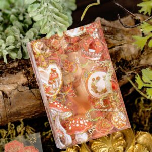 antique items and blooms bronzing pet sticker b4
