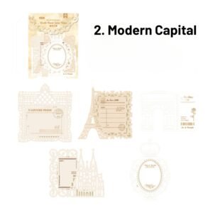 around the world series vintage hollow note cards14