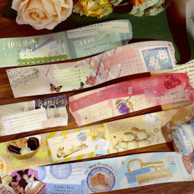 Artistic Childhood Fruit Bread Hot Stamping Washi Tape