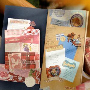 artistic childhood fruit bread hot stamping washi tape b3