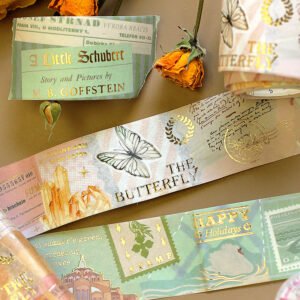 artistic childhood fruit bread hot stamping washi tape b4