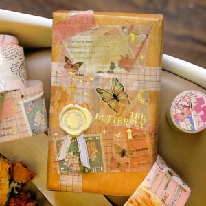 artistic childhood fruit bread hot stamping washi tape c
