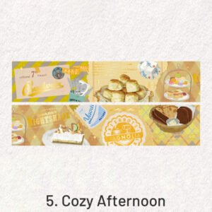 artistic childhood fruit bread hot stamping washi tape sku 5