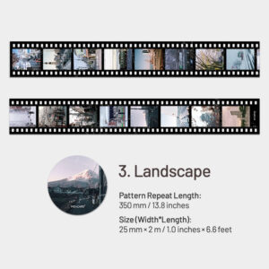 artistic film pet decorative tape sku 3