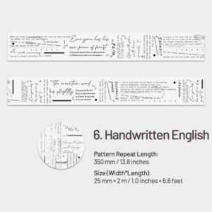 artistic film pet decorative tape sku 6