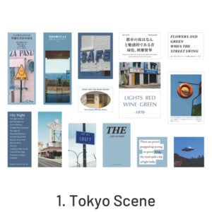 Artistic Global Travel Scenery Sticker Pack artistic global travel scenery sticker pack sku 1