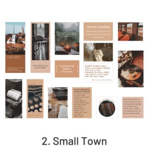 Artistic Global Travel Scenery Sticker Pack artistic global travel scenery sticker pack sku 2