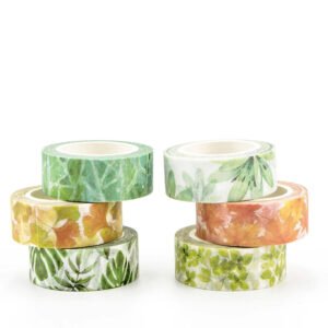 Artistic Japanese Motif Washi Tape
